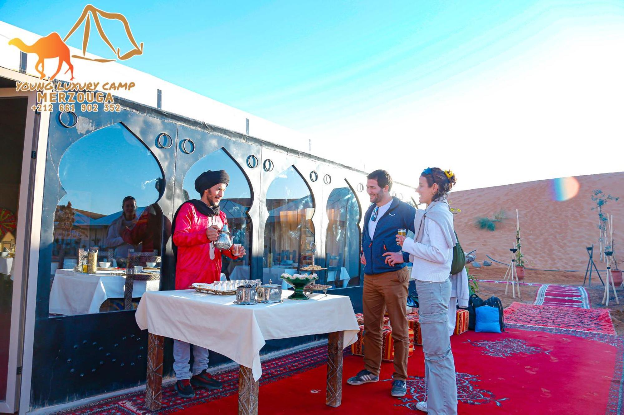 Young Luxury Camp Merzouga Exterior photo